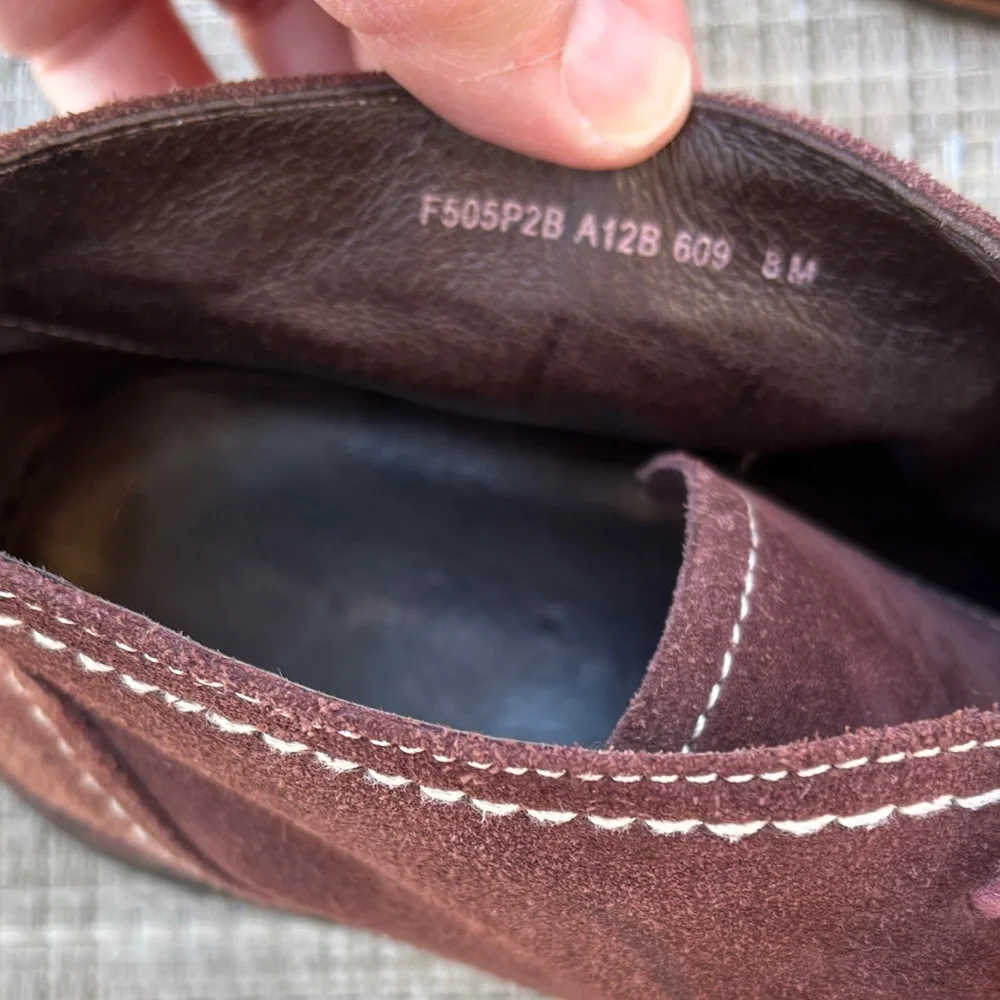 John Varvatos Dark Brown Chukka Boots